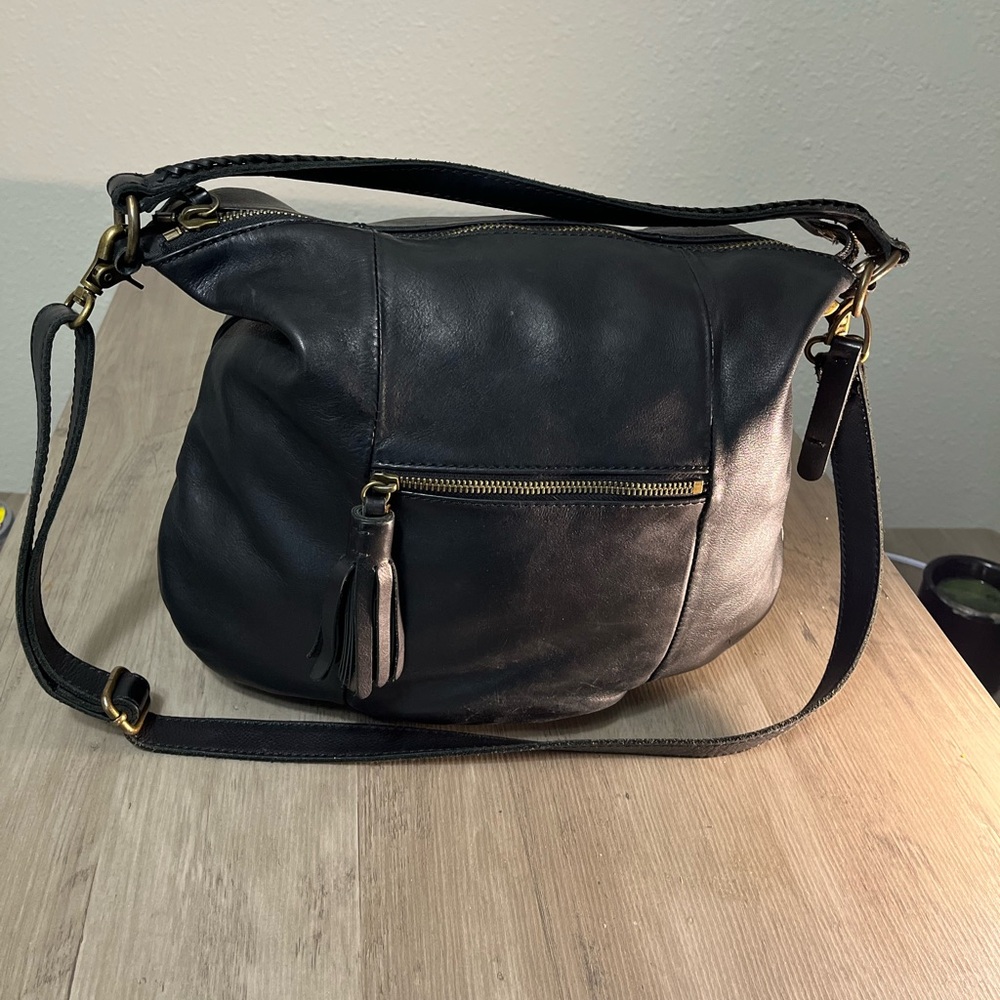 Lucky Brand Black Leather Tote - Picture 11 of 11